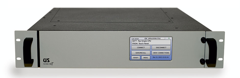 MS2102A Coaxial RF Switch Mux Front Panel (18GHz)